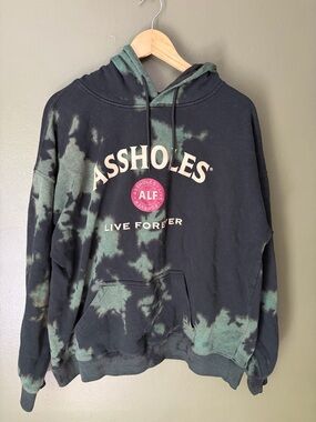 Assholes Live Forever Tie-Dye Sweat Set